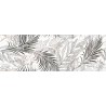 Carrelage mur effet marbre Athéna décor floral